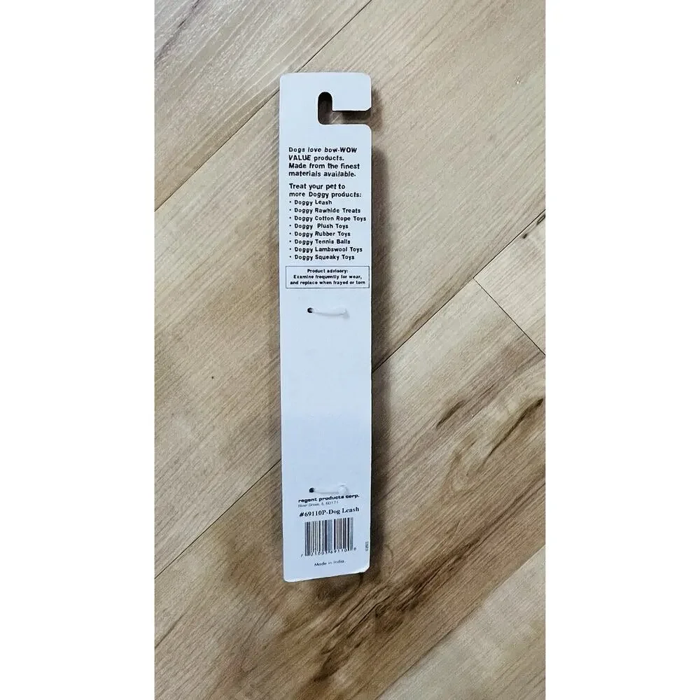 Bow-Wow Value Doggy Leash 3/8 in x 48 in Small Dog Leash New